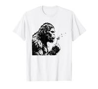 Blowing Pissenlit Vintage Bigfoot Art T-Shirt