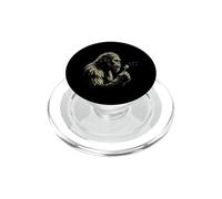 Blowing Wishes Bigfoot Dandelion Funny Sasquatch Forest PopSockets PopGrip pour MagSafe
