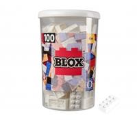 Blox 100 briques blanches 8 plots en boîte