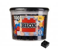 Simba - 104114114 - Ensemble de Blocs de Construction - Blox 4 - 100 Pièces - Noir