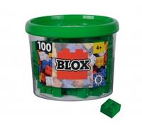 Simba Blocs de construction 104114532 – 100 pièces vertes, dès 3 ans, compatibles