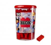 Simba - 104118905 - Ensemble de Blocs de Construction - Blox 8 - 100 Pièces - Rouge