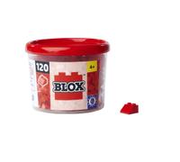 Simba Lot de 120 briques de toit rouges – Haute qualité – Dès 3 ans – Compatibles multimarques