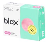Blox Earplugs Medium Cire Bouchons D'Oreille 6x2 pc(s)