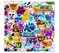 Blox Fruits Autocollants, 60 Blox Fruits Figurine Vinyle Stickers Imperméable Pour Fête, Scrapbooking Ordinateur Portable Skateboard