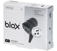 BLOX Bouchons d'oreille Gamme Music – Silicone réutilisable – 1x2 pc(s)