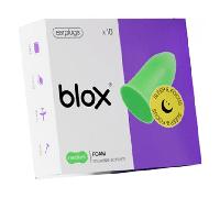 blox® Gamme Sleep & Focus - Mousse Medium Verte Bouchons D'Oreille 5x2 pc(s)