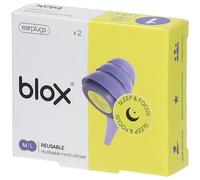 BLOX Sleep & Focus Bouchons d'Oreille Réutilisables M/L D'Oreille 1 pc(s)