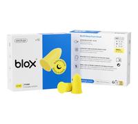 BLOX Bouchons d'oreille en mousse Sleep & Focus Small Jaune - 5 paires (10 unités)