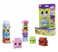 Simba - Bloxies Pack de 4 - Animaux Colorés Carrés à Collectionner - Figurines Articulées - Dès 3 Ans - 105952627S06