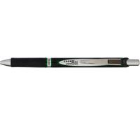 Blp77 - Dx Energel Document Document Avec Mécanisme À Pression, Encre Imperméable Et Résistante À La Lumière, Indélébile Selon La Norme Iso 27668 - 2, 1 Pièce, Vert