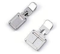 BLPRKOT 2 Pièces Pieds de Biche Machine à Coudre Universels, Pied à Fermeture Éclair à Clipser, Compatible avec Singer, Brother, Babylock, Euro-Pro et Tous Modèles à Tige Basse Snap-on