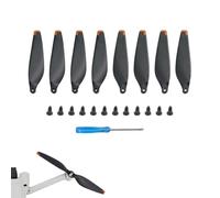BLPRKOT 8 Pièces Mini 3 Hélices, Faible Bruit Accessoire pour Drone, Compatibles avec Mini 3, Hélices Remplacement, pour Mini Drone,Amateurs de Drones, Photographes Aériens