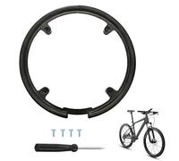 BLPRKOT Protection de chaîne de vélo de MontagnePour 42t Et 44t, Couvercle de Pédalier Protection, Garde Chaîne Garde Protéger Couvrir en Plastique, avec 4 Vis, pour la Plupart des Vélos