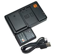 BLS-1 Batterie au Lithium (2 Paquets) et Chargeur Double Compatible avec Olympus PS-BLS1 PS-BLS5 BLS-50 et Olympus E-420, E-450