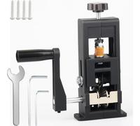 BLSFTK Pince à dénuder manuelle pour fil de cuivre de calibre 0,06 à 2,5 cm, machine à dénuder à manivelle alimentée par perceuse - Idéal pour le recyclage des déchets, outil d'électricien efficace