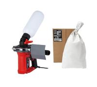 BLSTR Sander v2.0 Sableuse électrique portative (Sans compresseur) + 10 kg Média d’oxyde d’aluminium 0,2-0,5 mm pack - Décapage rouille, peinture et graffiti (Bois/Métal/Verre)