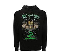 BLT DISTRIBUTION SRL Rick And Morty - Nacelle - Sweat à capuche noir Taille S