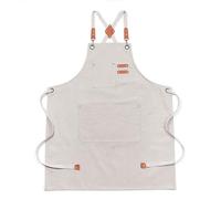 BLTYXT Chef Apron for Men & Women Adjustable， Waterproof Apron with Pocket，Kitchen Cooking Aprons for BBQ，Baking ，Coffee House& Restaurant
