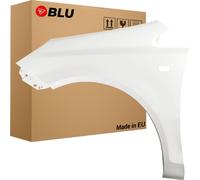 BLU Aile Compatible avec Opel Corsa D Z474 Gauche Weiss CasablancaWeiß | 2006-2014 | Avant | Peint| Prêt à Monter | Acier
