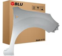BLU Aile Compatible avec Renault Kangoo D69 Droite Silber Gris Platine Met. | 2008-2015 | Avant | Peint| Prêt à Monter | pvc