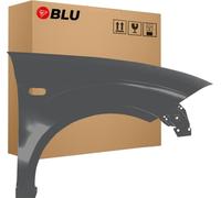 BLU Aile Compatible avec Seat Toledo III 3 LS9N Droite Schwarz SchwarzTinta | 2004-2009 | Avant | Peint| Prêt à Monter | Acier
