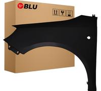 BLU Aile Compatible avec Skoda Fabia II (5J) | Roomster 9910 Gauche Schwarz SchwarzMagie | 2007-2015 | Avant | Peint| Prêt à Monter | Acier