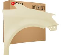 BLU Aile Compatible avec Volkswagen Touran 1T3 R115 Droite Weiss Hellelfenbein Taxi | 2010-2015 | Avant | Peint| Prêt à Monter | Acier