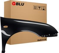 BLU Aile Compatible avec VW Volkswagen Bora 1J1 1J6 L041 LO41 Droite Schwarz Schwarz | 1998-2005 | Avant | Peint| Prêt à Monter | Acier