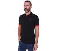 Blu Apparel Polo à manches courtes pour homme - Lot de 1 ou 2 polos de golf pour homme - Blanc, gris, bleu marine, Noir , L
