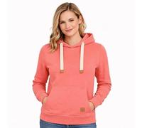 Blu Apparel Sweat à capuche extra chaud pour femme OH avec doublure en polaire chaude, corail, 40