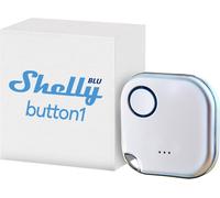 BLU Button1 Blanc - Bouton télécommande intelligente, Contrôleur Domotique Bluetooth, Commades et Scènes intelligentes, app iOS, Android, Compatible avec BTHome