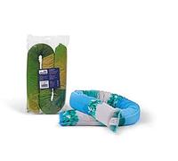 BLU DIMORA Bleu en jachère Boudin de Porte en Tissu cm.140