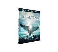 Au cœur de l'océan – Blu-ray 3D + Blu-ray + DVD – Édition Boîtier Steelbook (Copie digitale)