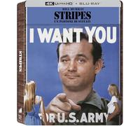 Blu-Ray 4K Uhd Stripes - Un Plotone Di Svitati (4K Ultra Hd+Blu-Ray Hd) (Steelbook)