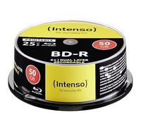 Intenso 5101124 Blu-ray BD-R DL vierge 50 GB 25 pc(s) tour imprimable