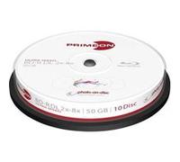 Blu-ray BD-R DL vierge Primeon 2761312 tour 10 pc(s) 50 GB imprimable