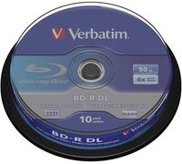 Blu-ray BD-R DL vierge Verbatim 43746 tour 10 pc(s) 50 GB