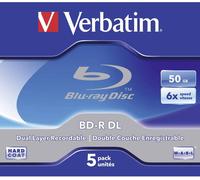 Blu-ray BD-R DL vierge Verbatim 43748 jewelcase 5 pc(s) 50 GB