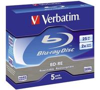 Verbatim 43615 disque vierge Blu-Ray BD-RE 25 Go 5 pièce(s)