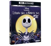 Blu-ray dessin anime - blu-ray animation Disney studios L'Étrange Noël de Monsieur Jack Blu-ray 4K Ultra HD