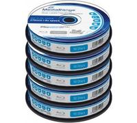 Blu-ray Disc Mediarange BD-R DL 50 Go, 6x vitesse imprimable (fullprintable) en cakebox , 50 pièces