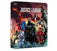 Justice League Edition Comic Steelbook Blu-ray 4K Ultra HD