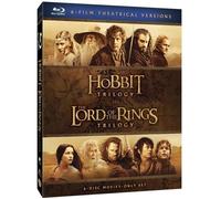 Blu-Ray Le Hobbit et Le Seigneur des Anneaux, les trilogies - Version cinéma