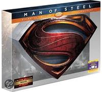 Blu-Ray - Man Of Steel (Dvd+Blu-Ray+3d Blu-Ray) (Tin Box Limited Edition) (1 Blu-Ray)