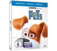 Blu-ray - PETS - 2D + 3D - STEELBOOK Edition - NEUF & EMBALLAGE D'ORIGINE