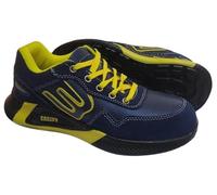 BLU STAR BS180 Chaussures de sécurité pour homme avec pointe en acier S1PS Art, jaune, 42 EU