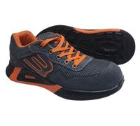 BLU STAR BS180 Chaussures de sécurité pour homme avec pointe en acier S1PS Art, orange., 43 EU