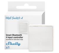 BLU Wall Switch 4-Stand-Alone-Interrupteur Télécommande Bluetooth autonome,Sans câblage,Commande à distance dispositifs connectés,actions & scènes,Multi-clic,Cryptage fort