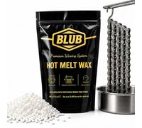 BLUB Hot Wax - Cire pour chaîne de vélo haute performance - Cire pour chaîne de vélo avec additifs céramiques - Lubrifiant chaîne VTT et route - Nettoyage extrême et faible friction
